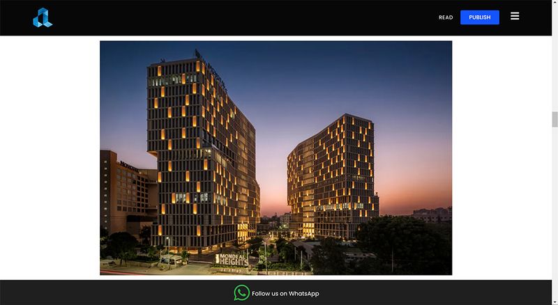 Architecture Live (India) — Mondeal Heights
