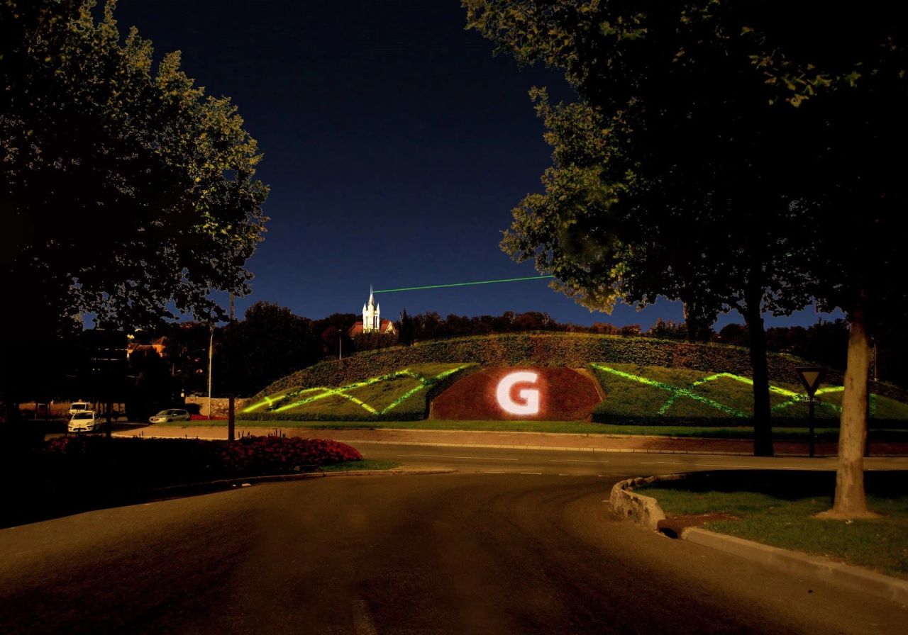 Connecting Goussainville through Light, IDF, France - 2nd place in competition