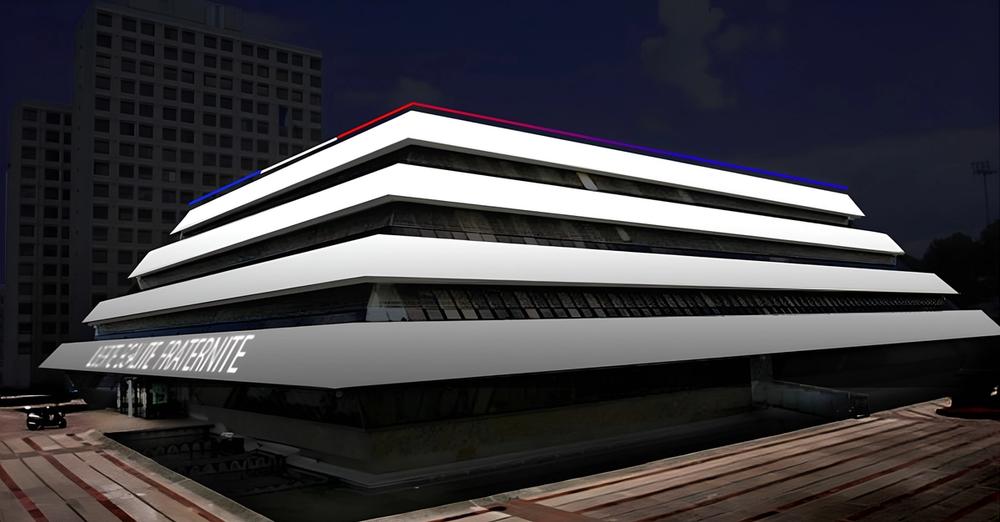 Enlightening the Civic Pyramid of Nanterre