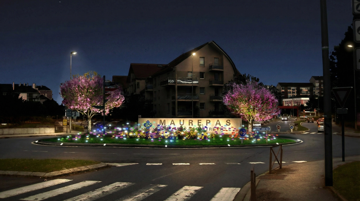 Maurepas by Night, Blooming in Light 