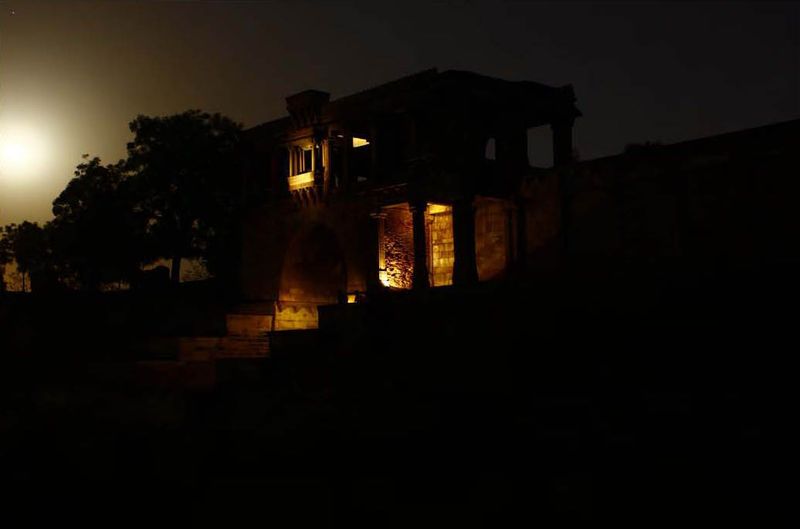 Atelier pédagogique — Instant Lighting à Sarkhej Roza, Ahmedabad, Inde