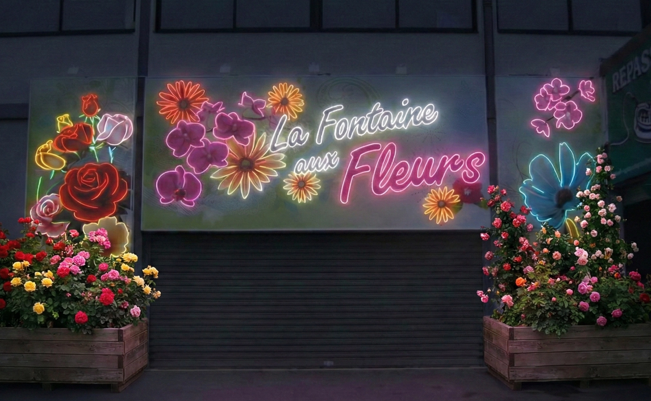 Concept store floral & salon de thé expérientiel par l'Atelier dada, Le Blanc-Mesnil