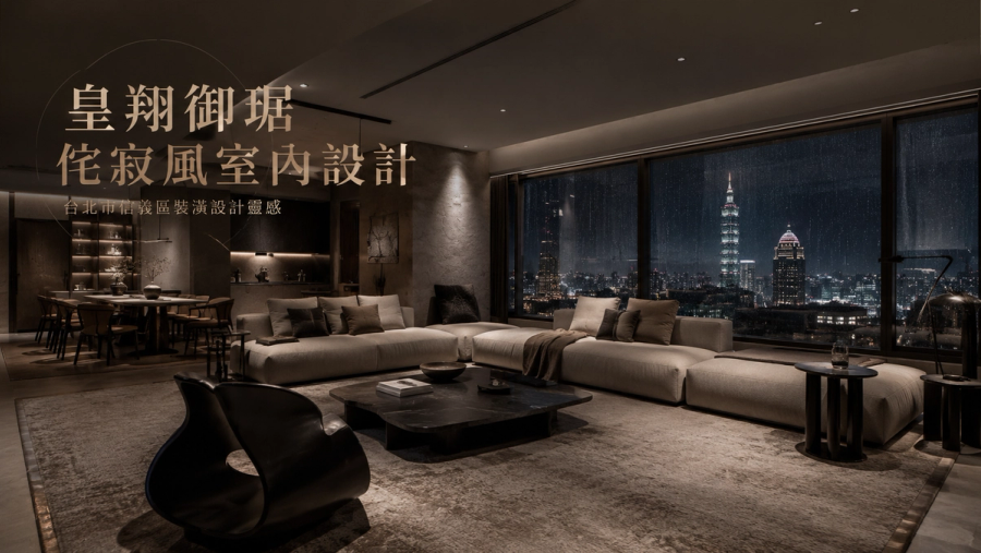 皇翔御琚侘寂風室內設計|台北市信義區裝潢設計靈感