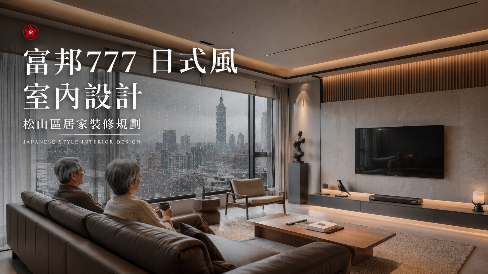 富邦777日式風室內設計｜松山區居家裝修規劃