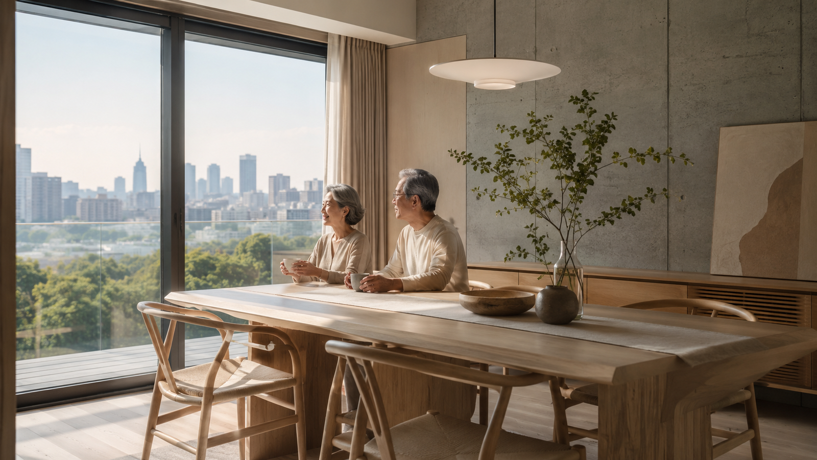 國賓大苑現代風室內設計｜台北市中山區住宅裝潢提案餐廳室內設計