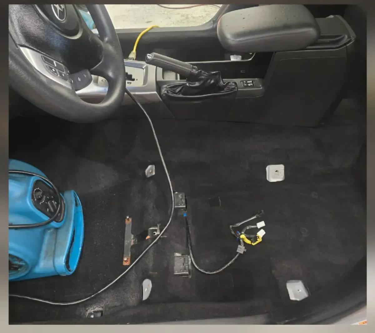 Subaru Interior Carpet Extraction — Interior Detailing in Anchorage, Alaska
