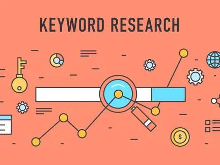Keyword research in SEO