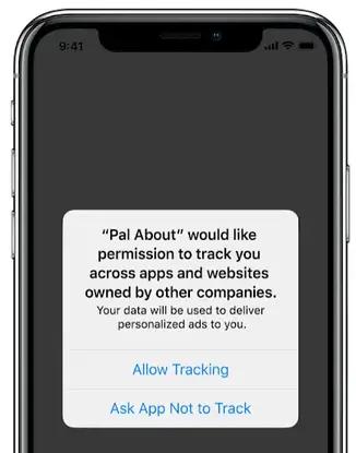 tracking permission request