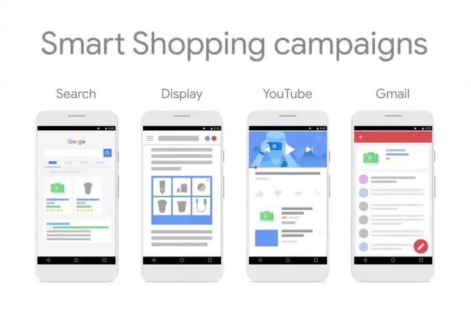 Smart shopping campaign placements