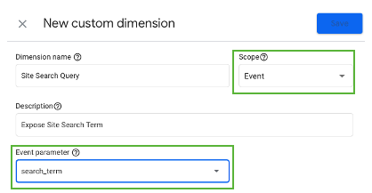 Google analytics 4 custom dimension configuration