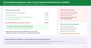 Accumulated Earnings Tax on C Corporation Retained Earnings