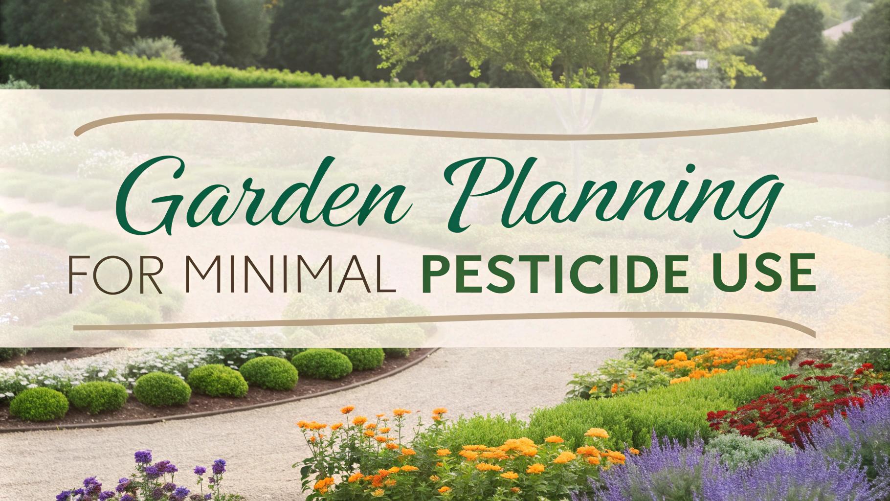 Garden Planning for Minimal Pesticide Use