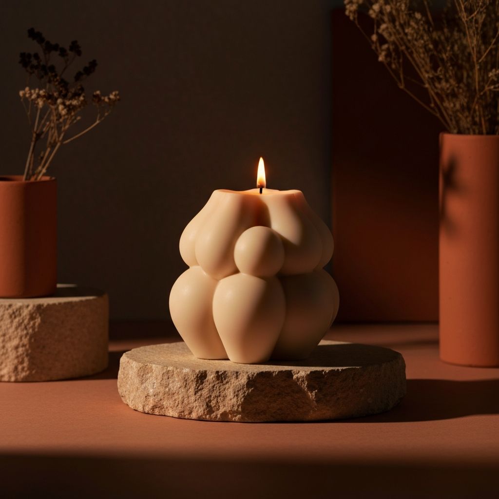 Aluna Studio artisan candle