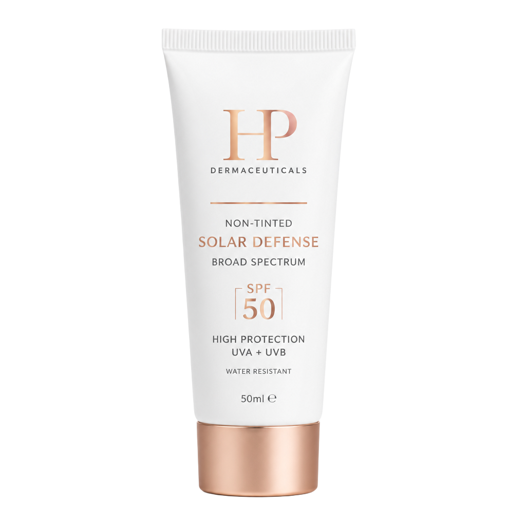Non Tinted Solar Defense broad spectrum SPF 50 50ml tube