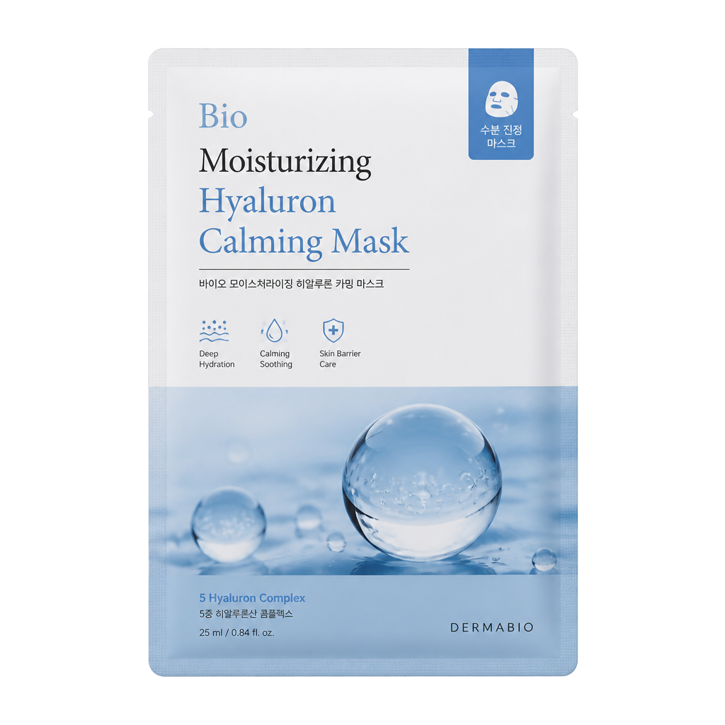 Bio Moisturizing hyaluron Calming mask package