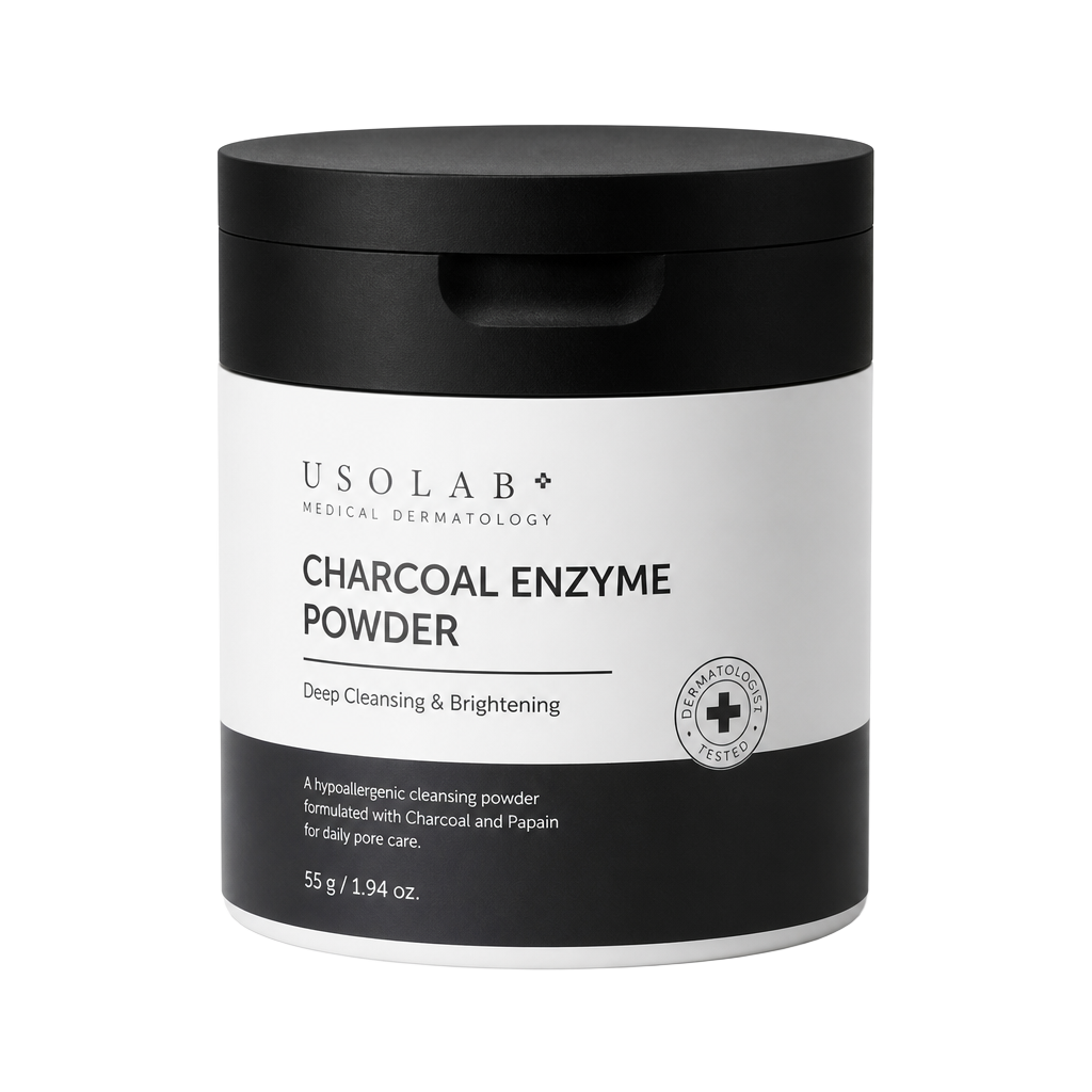 Charcoal Enzyme Powder bottle