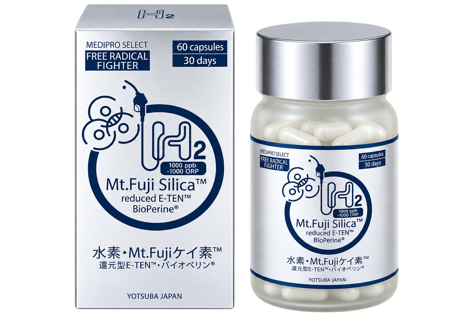 YOTSUBA H2 Mt. Fuji Silica packaging