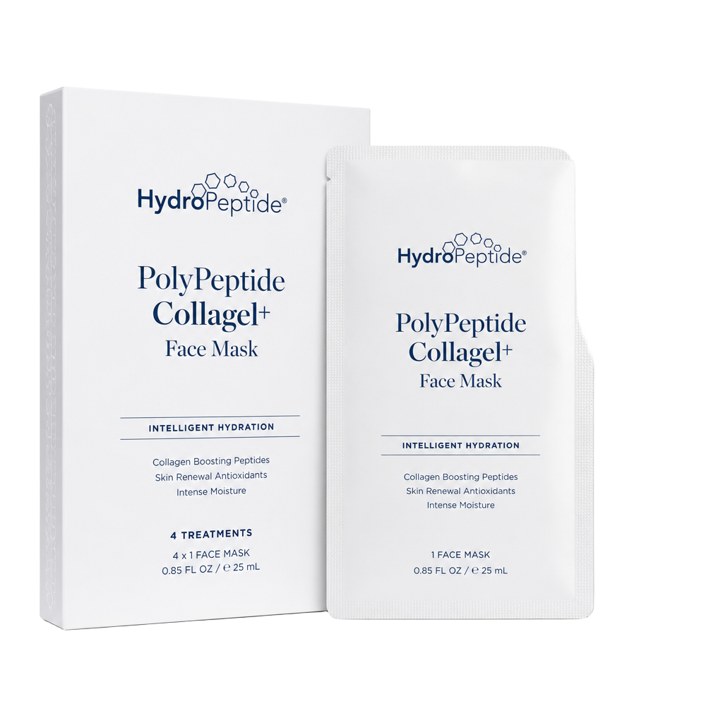 Polypeptide collagel Facemasks -pack 4pcs