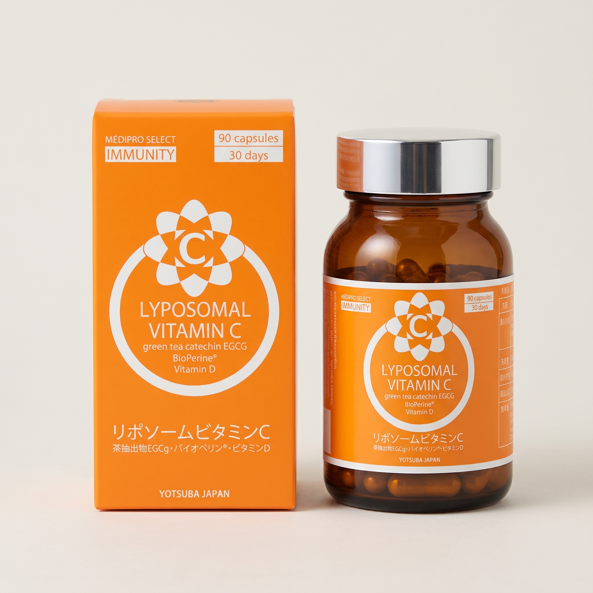 YOTSUBA Lyposomal Vitamin C packaging