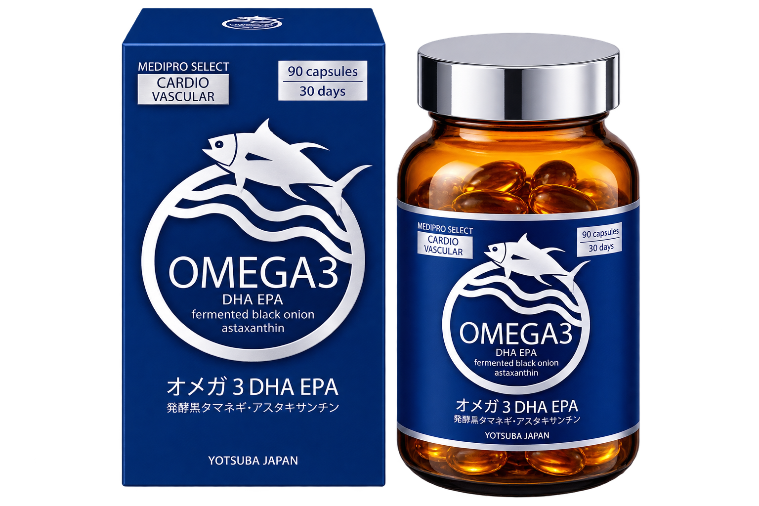 YOTSUBA Omega 3 packaging