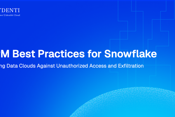 ISPM Best Practices for Snowflake Data Clouds