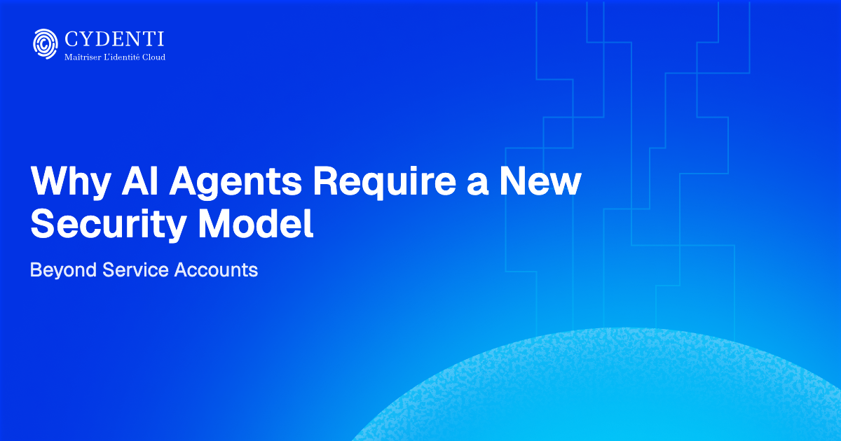 Why AI Agents Require a New Security Model Beyond Service Accounts