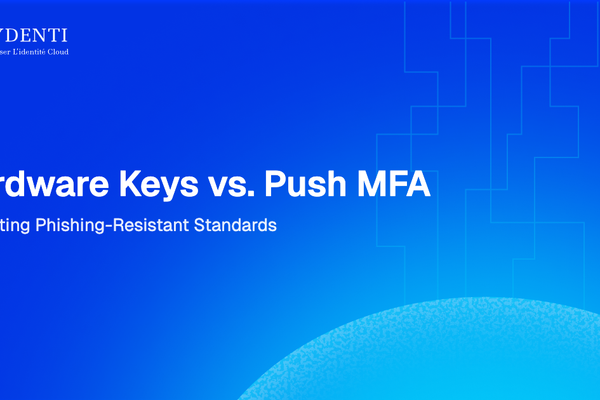 Hardware Keys vs. Push MFA: Evaluating Phishing-Resistant Standards