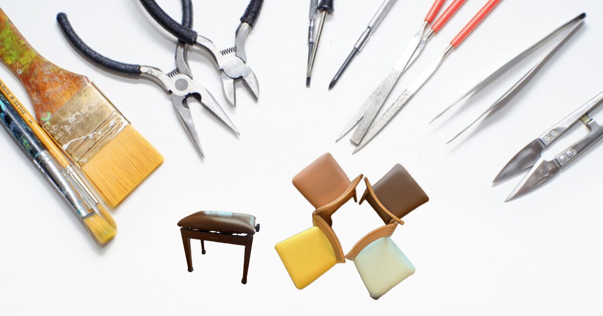 椅子張り替えを初心者がDIYでやってみた【座面復活!】