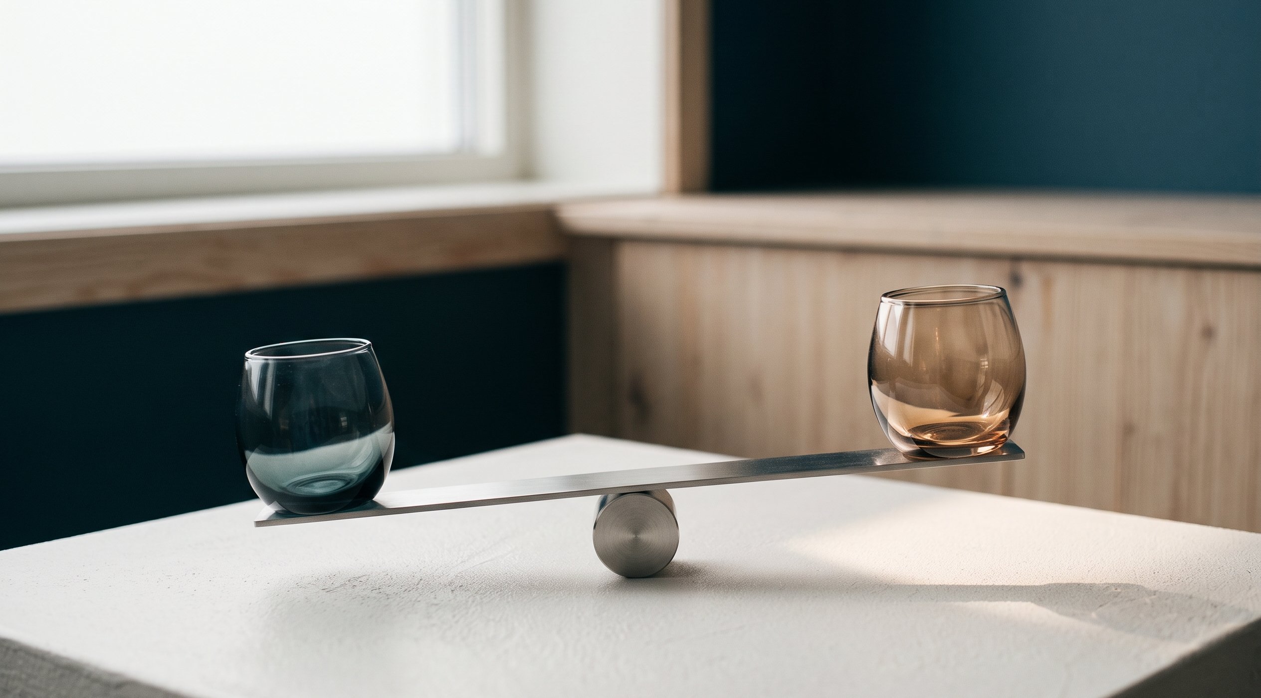 Kortison og kortisol — balanse i glass og lys
