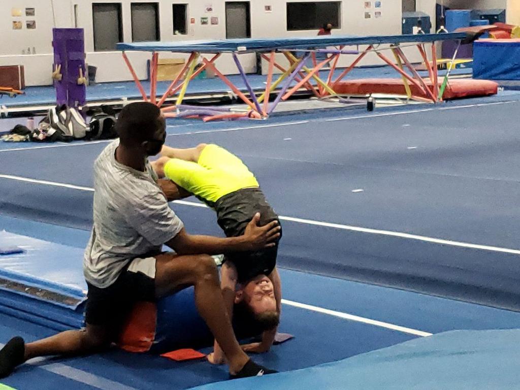 Boys recreational gymnastics at Go For It USA in Las Vegas