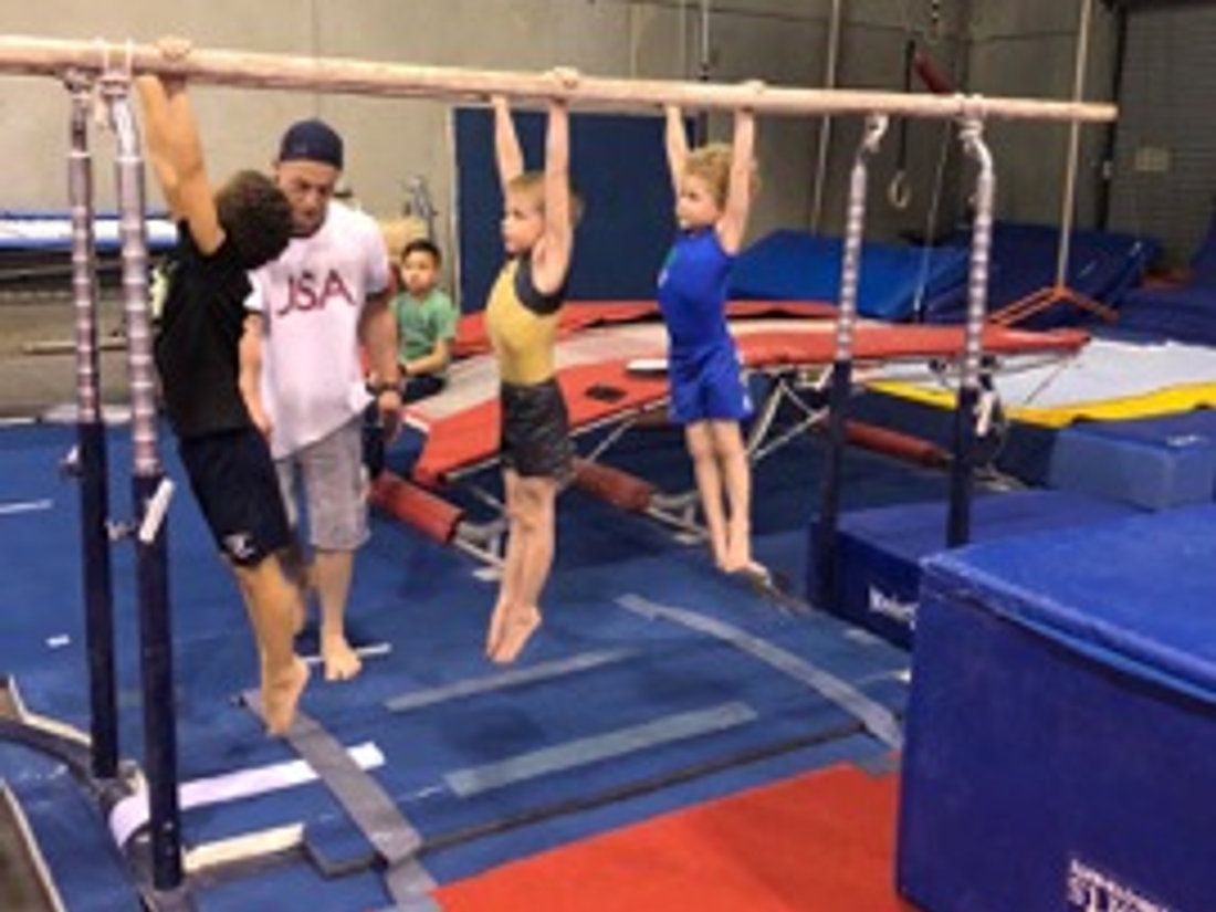 Boys recreational gymnastics at Go For It USA in Las Vegas, photo 2