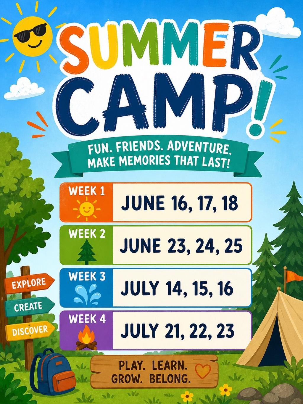 Go For It USA Summer Camp in Las Vegas