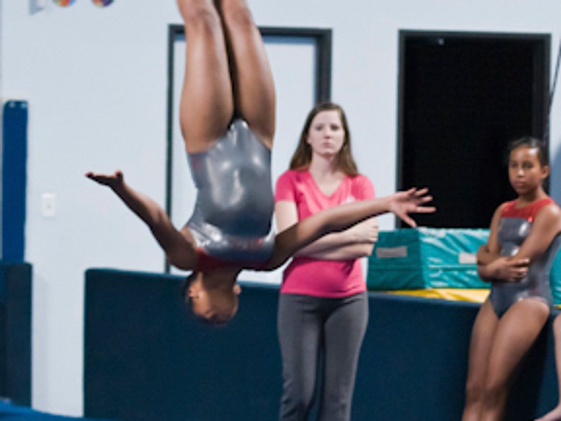 Trampoline and tumbling class at Go For It USA, photo 3