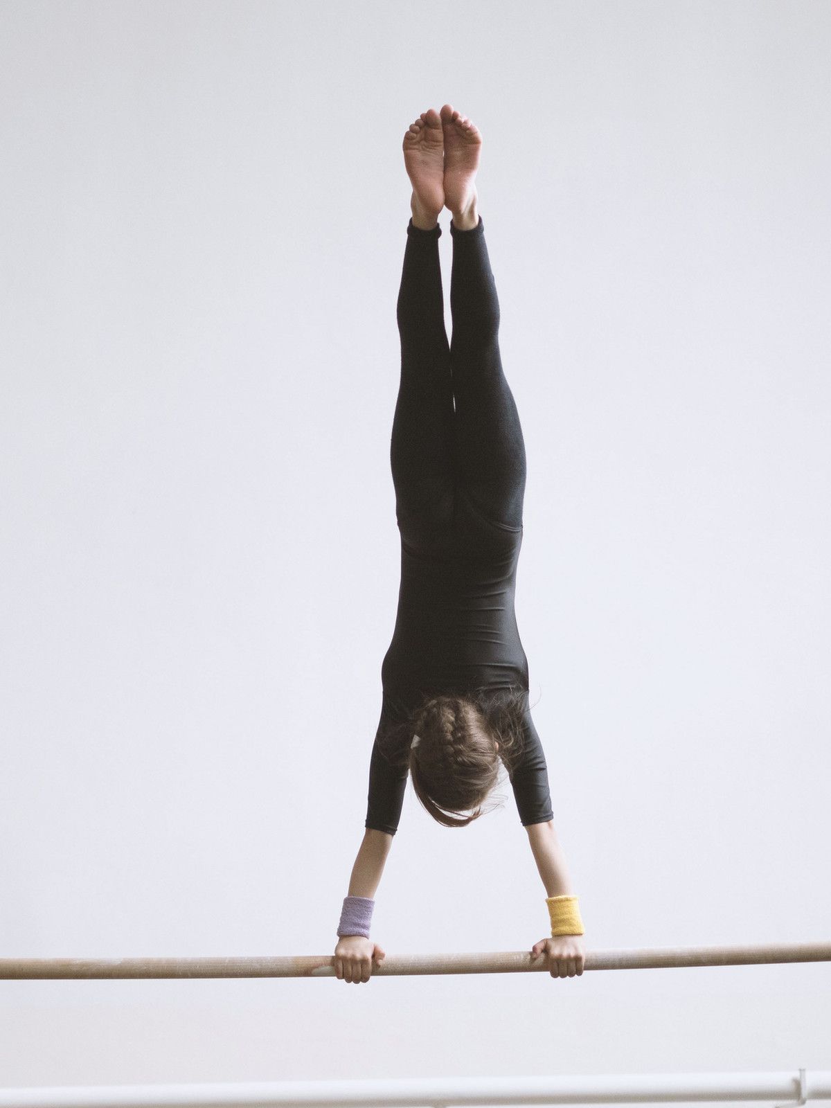Go For It USA gymnast in a confident finish pose
