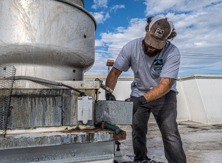 How Can I Reduce Rooftop Grease Build Up?