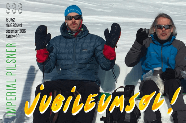 Jubileumsøl! Imperial pilsner