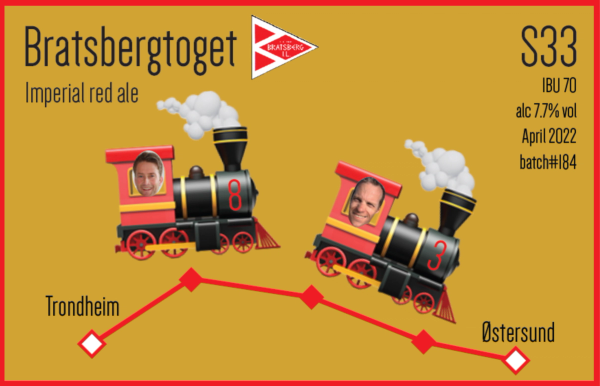 Bratsbergtoget Imperial Red Ale