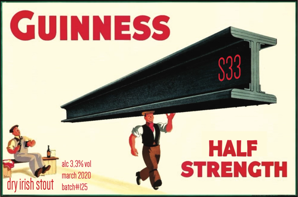 Guinness - Half strength