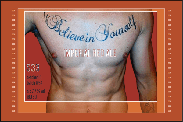 Believe in yourself Imperial red ale