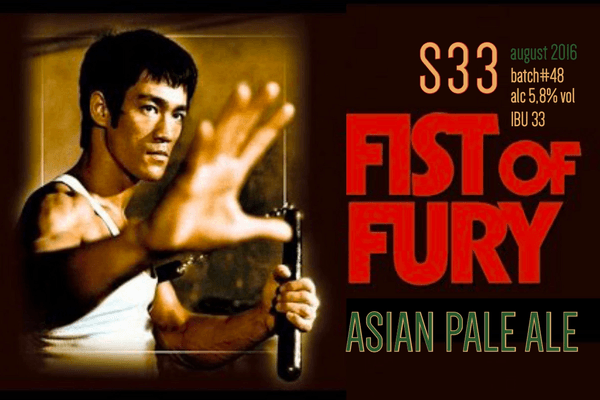 Fist of fury Asian Pale Ale