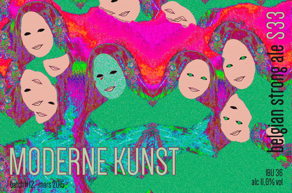 Moderne kunst etikett