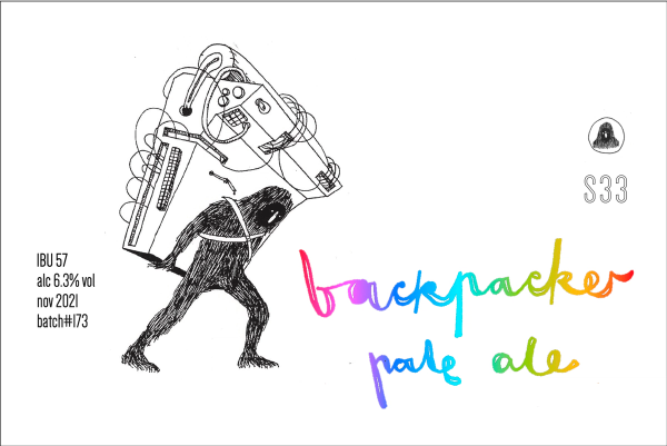 Backpacker pale ale