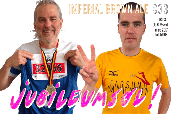 Jubilemsøl imperial brown ale