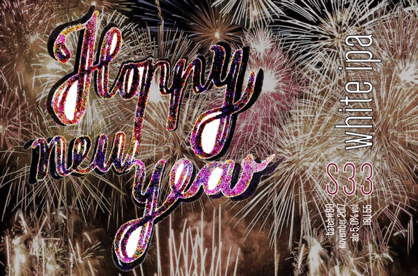 Hoppy new year white year