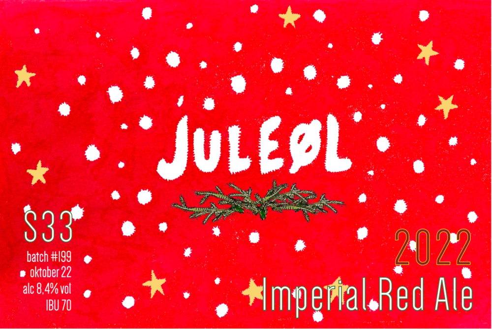 Juleøl Imperial Red Ale 2022