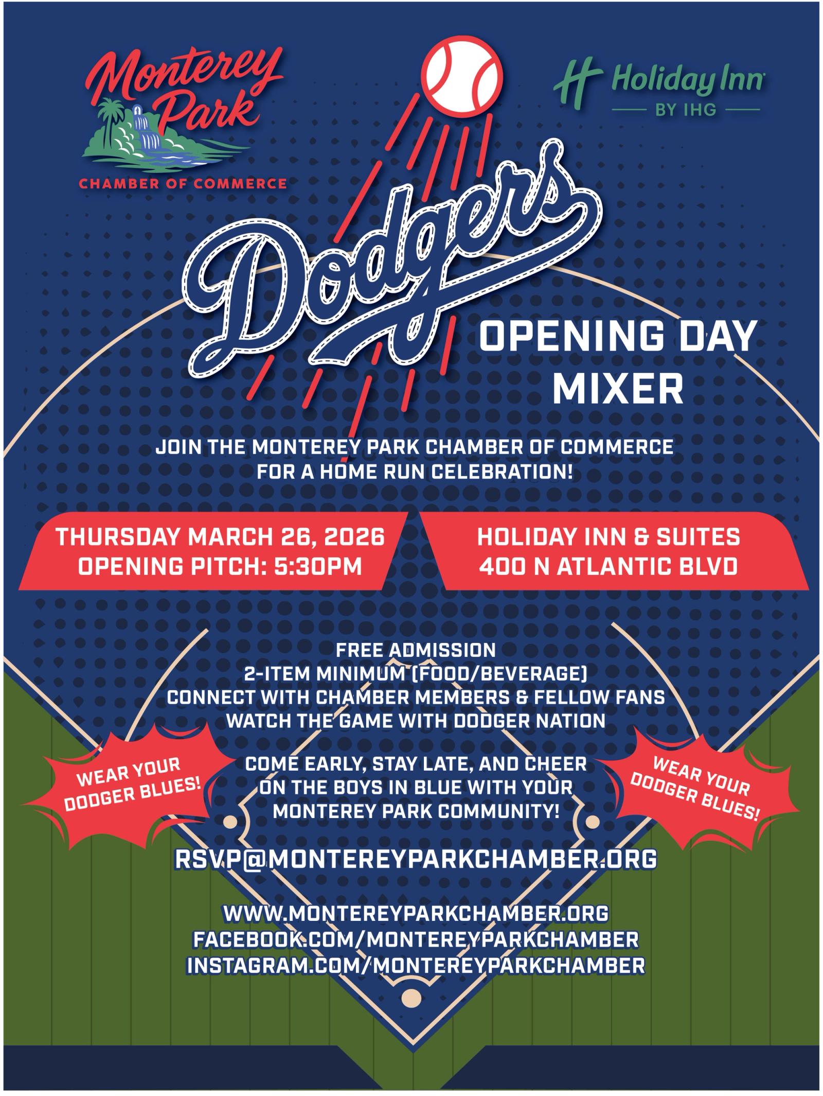 Dodger Opening Day Mixer