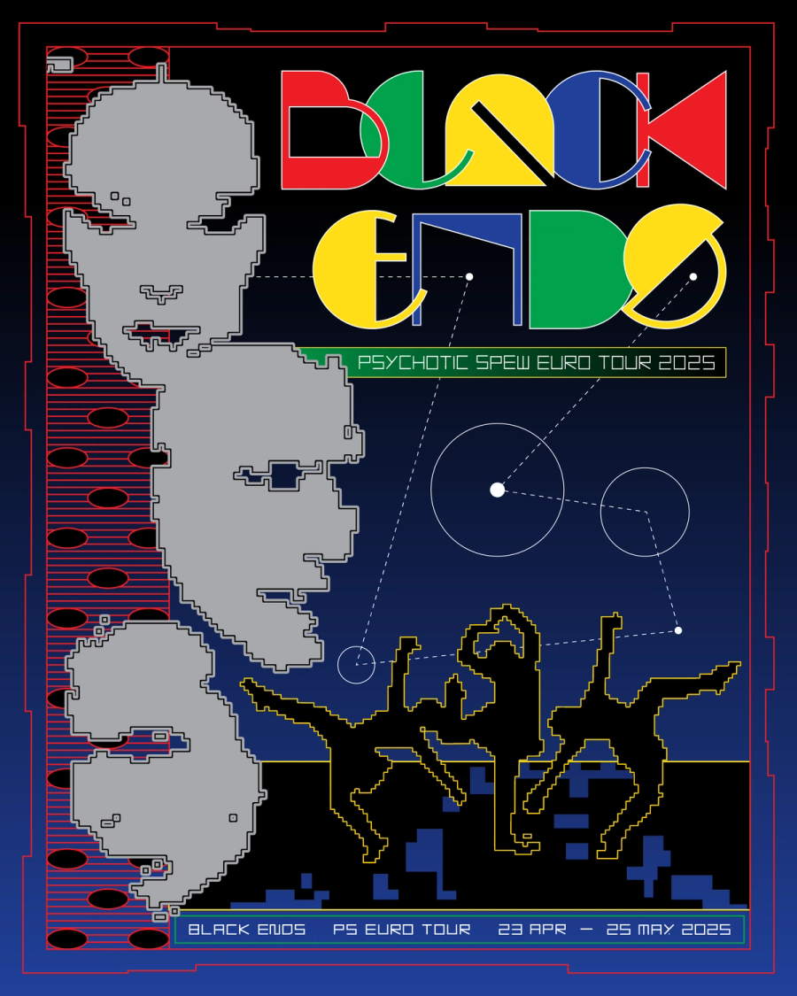 POSTER & T-SHIRT — PSYCHOTIC SPEW EURO TOUR — image 2