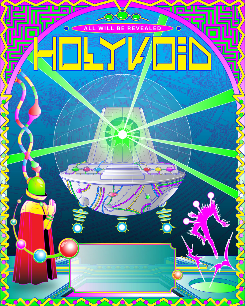 HOLYVOID — POSTER — ALL WILL BE REVEALED TOUR