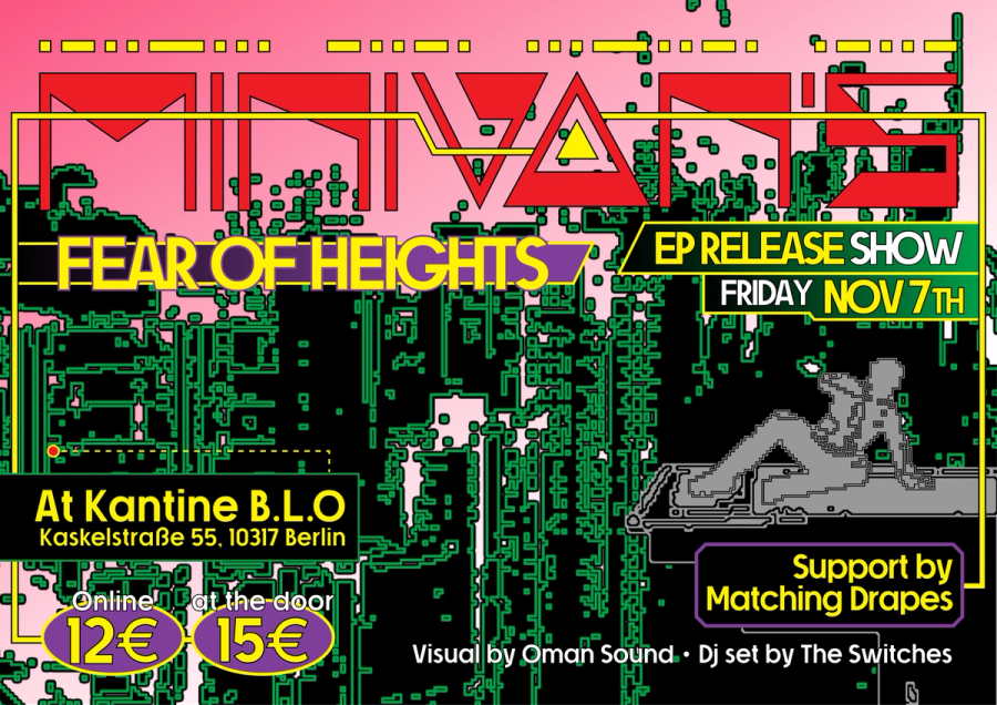POSTER — FEAR OF HEIGHTS EP RELEASE SHOW — image 2