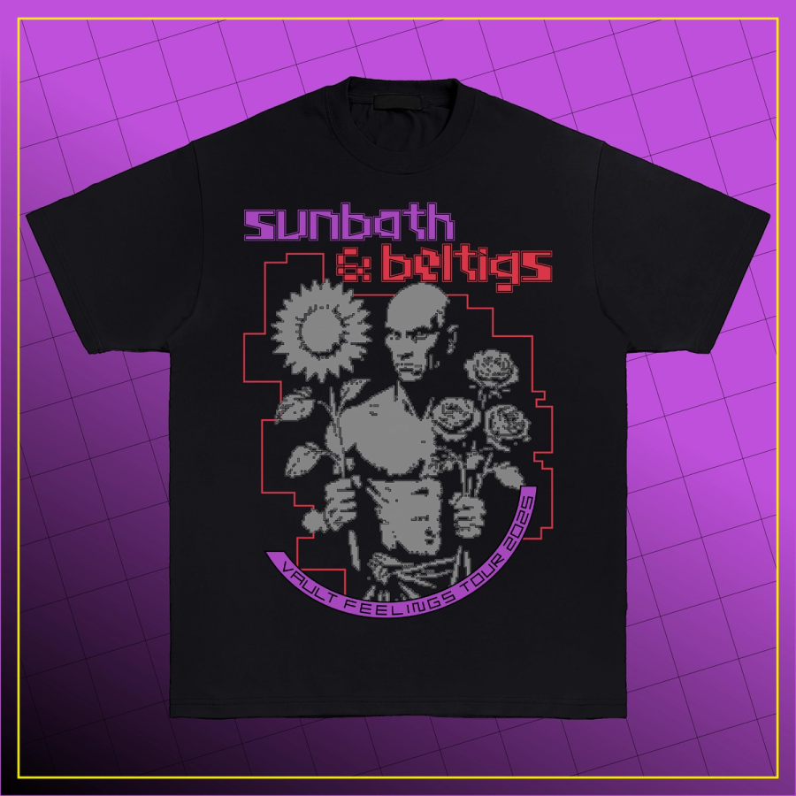 POSTER & T-SHIRT — VAULT FEELINGS TOUR SUNBATH & BELTIGS — image 2